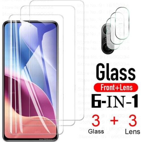 Tempered Protective Glass for Xiaomi Poco F3 Camera Lens Film for Xiaomi Poco X3 NFC M3 F3 X3 M3 Screen Protector X 3 M 3 2 F 3
