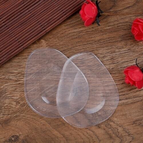 1Pair New Soft Silicone Transparent Half Foot Cushions Massage Feet Shoe Insoles Arch Support Pads