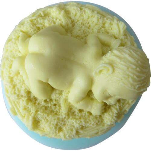 3D Baby Sleeping Silicone Aroma Soap Mould Round Shape Soap Molds For Soap Making DIY Plaster Candle Decorating