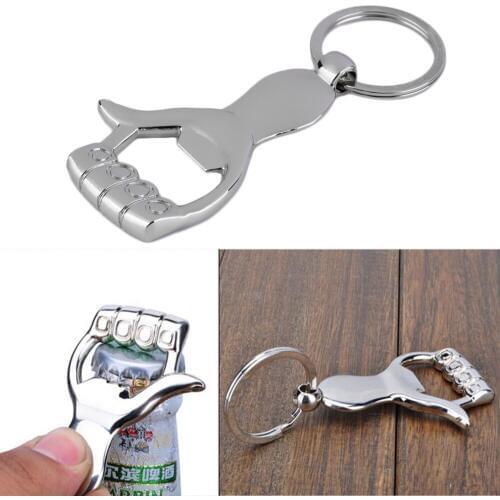 DHL Free shipping 50pcs/lot Creative Bottle Opener Hand-Shape Keychain Beer Opener Wedding Gift