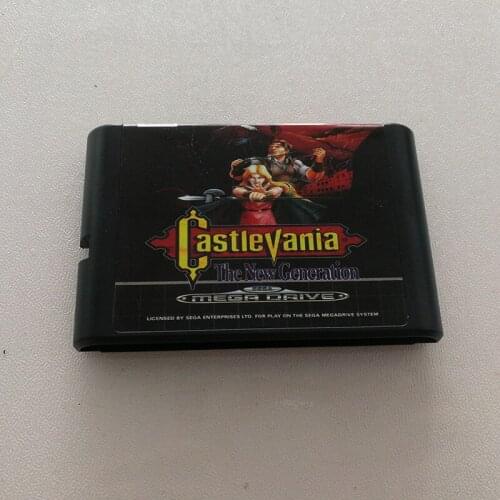 Castlevania The New Generation 16 Bit MD Game Card For Sega Mega Drive Genesis