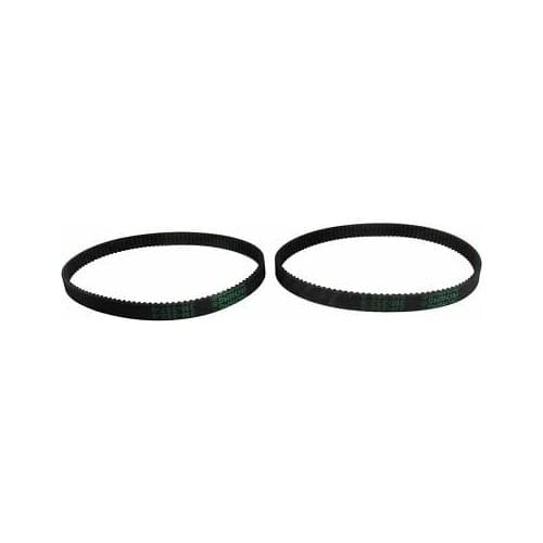 2Pcs Black Nylon Cog Designed Flexible V-Belt for Makita 9043 Sander