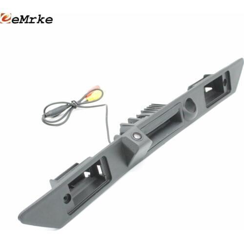 EEMRKE CCD HD Night Vision Car Rear Camera Trunk Handle Camera for Audi A3 S3 RS3 A4 S4 RS4 A6 S6 RS6 A8 S8 Q7