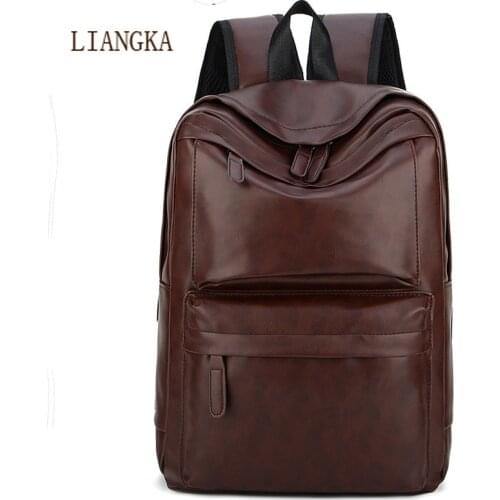 2021 New Fashion Mens Backpack Vintage Waterproof Travel Bags Large Capacity Laptop Backpack Mens Multifunction BackPack