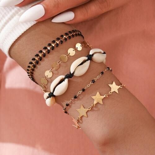 MWsonya Black Bracelets