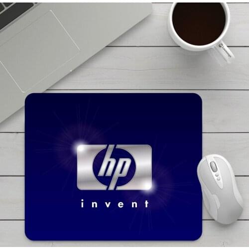 Small Mouse Pad With Logo of HP for Office Workers and Gamers Stitch Full Gamer Pc Gaming Accessories Computer Table Anime Mat