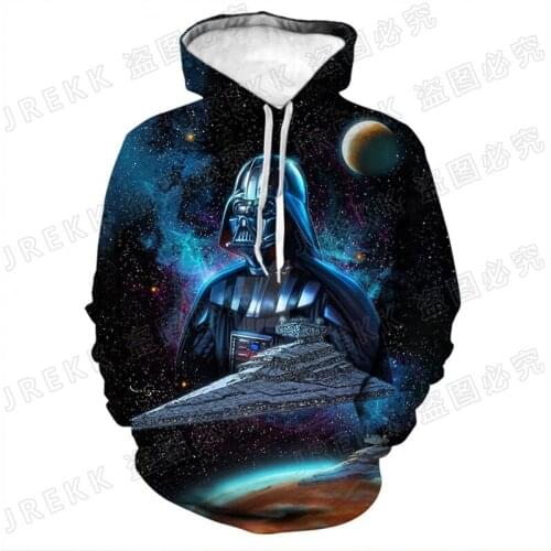 New Star Wars Hoodies Men Women Children Fashion Darth Vader 3D Print Sweatshirt Streetwear Casual Cool Pullover Tops Clothing