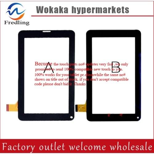 New hfh070041 f0356 x capacitive touch screen panel Digitizer Glass Replacement For 7" Inch Avior 2 Tablet Free Shipping