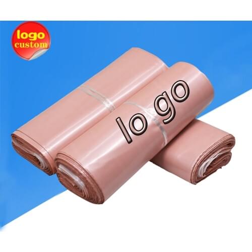 Rose Gold Poly Mailer Express Bag Envelope Plastic Shipping Self Adhesive Delivery Packing Clothing Post Courier Custom Logo