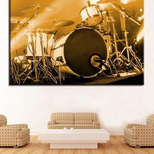 Full diamond embroidery Drum kit diy 5d diamond painting cross stitch Needlework arts diamond mosaic picture Home Decoration