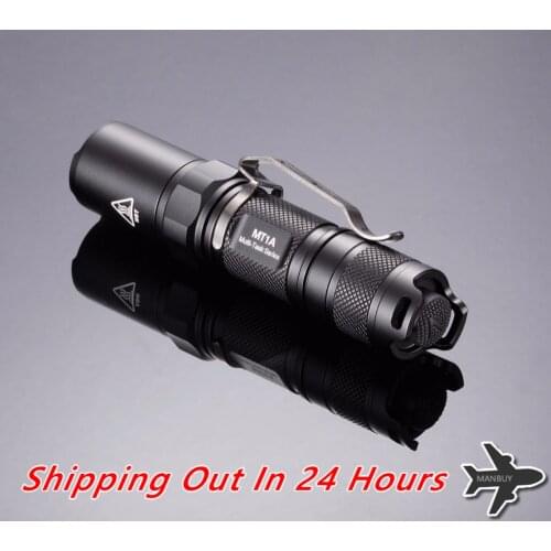 Sale nitecore MT1A CREE XPG R5 LED 3 Mode Multi-Task Series Mini Torch Waterproof Flashlight Tools Hiking 14500 AA Free Shipping