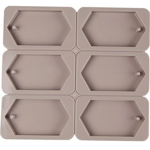 DIY Silicone Clay Aromatherapy Tablets Mold diamond Crafts Hanging Ornaments Wax Molds Flower Soap Mould Craft Accessories