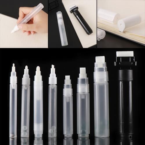 1Pc Paint Pen Graffiti Pen 3mm 5mm 6mm 6.5mm 8mm 10mm 15mm 30mm Empty Pen Rod Liquid Chalk Marker Empty Pen Rod Accessories