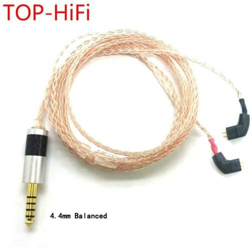 TOP-HiFi Free Shipping 8 Core 0.75mm 2Pin Headphone Upgrade Cable For Ultimate Ears UE TF10 TF15 5Pro SF3 SF5 UE18 Headphones