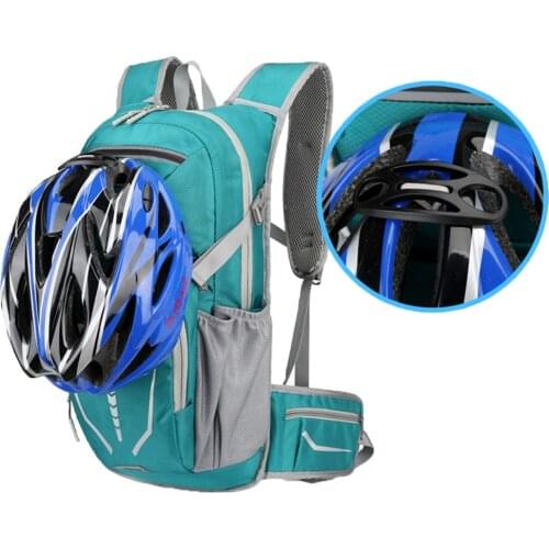 Cycling Bag Mens Women Riding Hiking Backpack Water Resistant Travel Lightweight Backpack Bicycle Water Bag Bicycle 18L