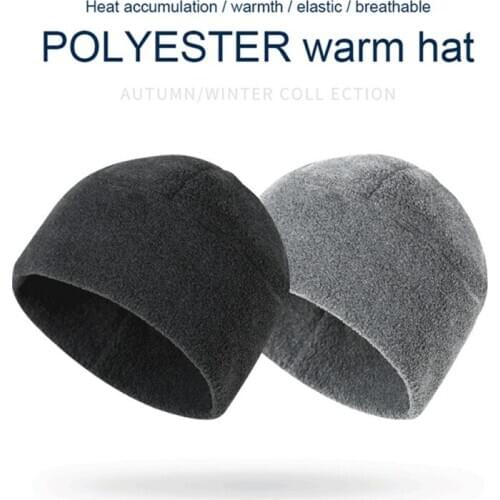 Winter Fleece Warm Cap Men Army Military Tactical Skull Beanie Hat Sports Skiing Running Cycling Cap Thick Windproof Unisex Hat