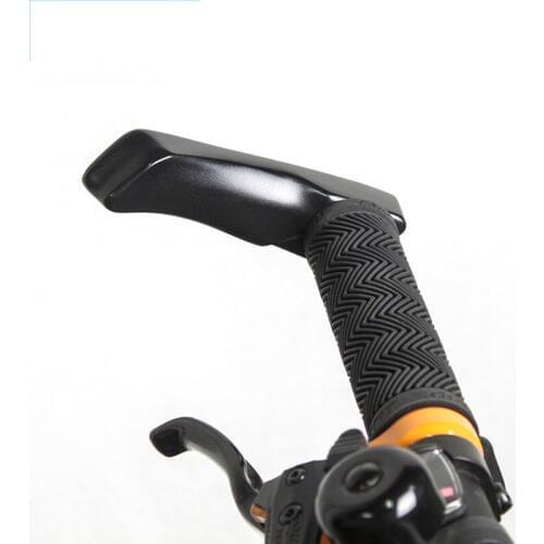 1 Pair Aluminum Alloy Road Bike Fixed Bicycle Aluminum Alloy Brake Levers Deputy Vice Brake Road Bike Handle