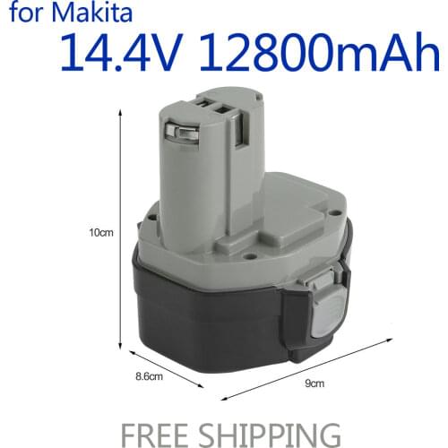 Original 14.4V NI-MH 6800mAh Replacement Battery for Makita Battery 14.4V PA14 1420 1422 1433 1434 1435 1435F 192699-A