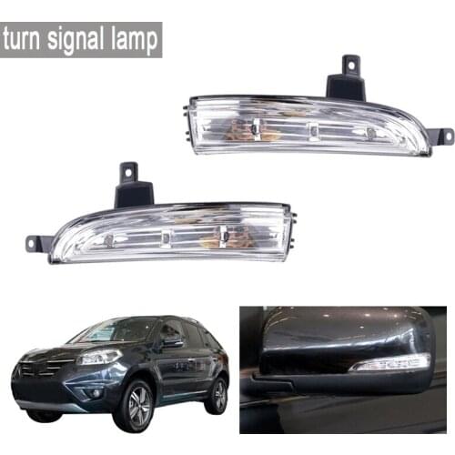 Auto Left Right Side LED Rear View Mirror Turn Signal Light Indicator Lamp for Renault Koleos 2012 2013 2014 2015 2016