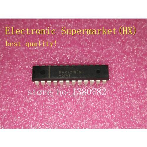 Free Shipping 20pcs/lots MAX7219CNG MAX7219 DIP-24 New original IC In stock