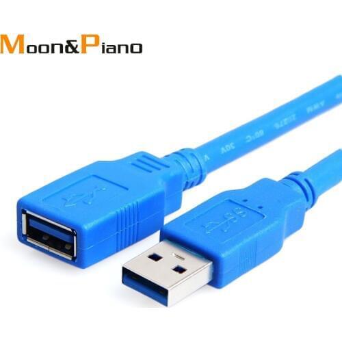 USB 3.0 Extension Cable Male to Female Extender Cable USB3.0 Cables Extended for Laptop Mouse Keyboard Hard Disk Computer