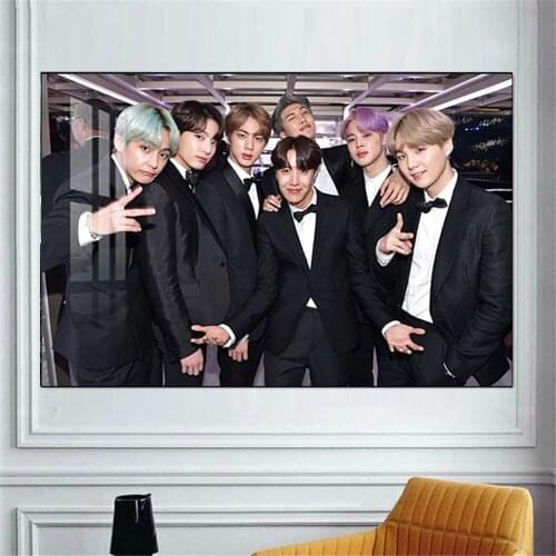 Kpop Korean Music Star Canvas Painting Wall Art Prints Poster Wall Pictures For Home Room Decor (No Frame)