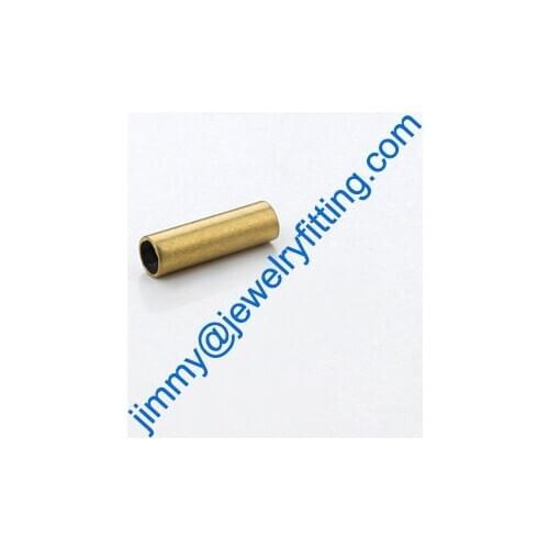 Brass Tube Conntctors Tubes jewelry findings 2*7mm ship free 40000pcs spacer beads