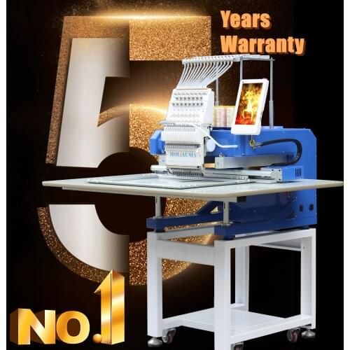 Similar to brother embroidery machine HOLiAUMA single head high speed computer embroidery machine for home industrial use