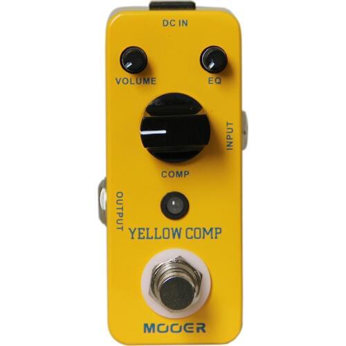 MOOER YELLOW COMP/Classic optical compressing sound with smooth attack and decay,further more