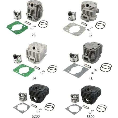 2021 New 1 Set Chainsaw Cylinder Piston Kit Hedge Trimmer Pesticide Sprayer Engine Motor