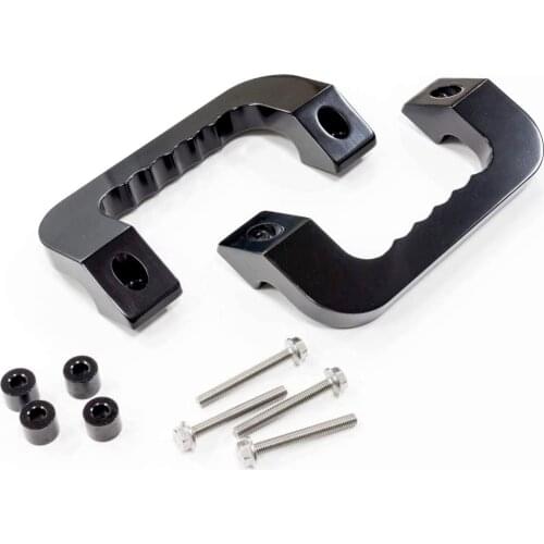 NV350 Caravan Aluminum Assist Grip Driver and Passenger Seats Set of 2 Blue and Black