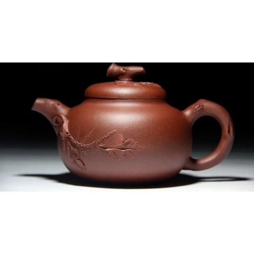 Wholesale yixing are recommended by the manual undressed ore purple clay pepino harbinger pot pot pot gift custom