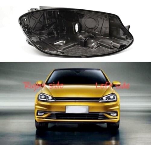 Headlight Base for Volkswagen VW Golf 7.5 2018 2019 2020 LED Headlamp House Car Rear Base Front Auto Headlight Back House