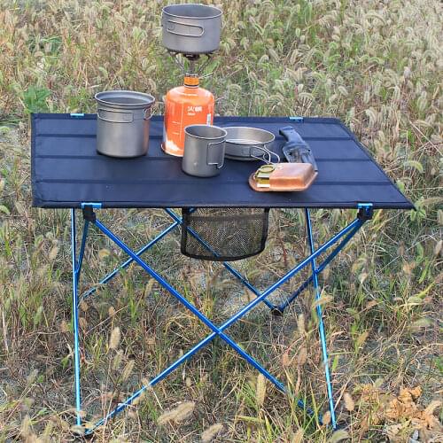 Portable Camping Table, Lightweight Folding Camp TableCarrying Bag for Outdoor Camping