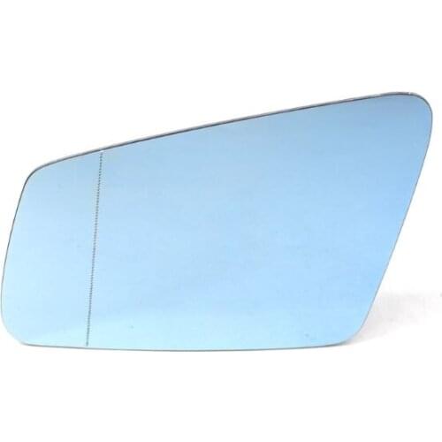 Right and Left Side Rearview Mirror Glass White/Blue Replacement for M~ercedes Benz W212 204 221 2128100121 2128102521 QW