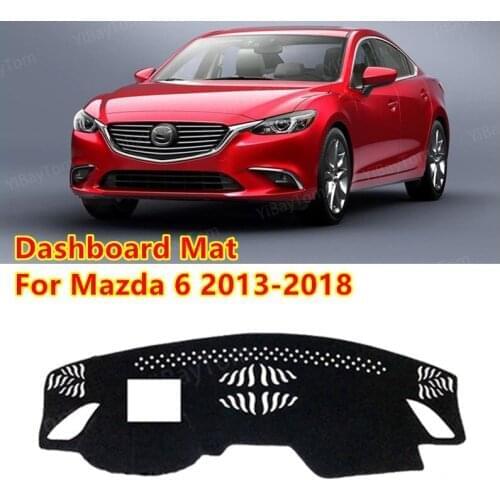 For Mazda 6 2013-2018 GJ1 GL Atenza Anti-Slip Mat Sunshade Dashmat Protect Carpet Dashboard Cover Pad Accessories