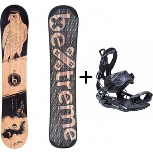 Snowboard Twist BeXtreme measure 152cm with SP Private Black fixations. Snow Freestyle and Freeride for men and women