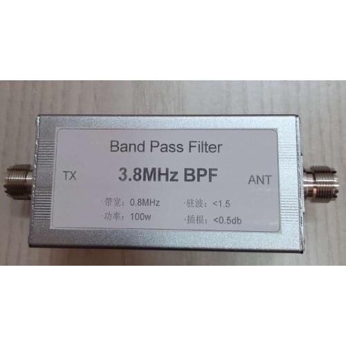 Bandpass Filter 3.8MHz 3.8M 3.8M Bandpass Filter Anti-interference Shortwave Communication