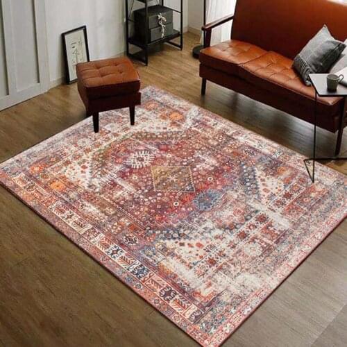 Vintage Morocco Carpets Living Room American Style Bedroom Rugs And Carpet Home Office Table Room Coffee Study Rugs Mat Floor