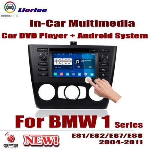 For BMW 1 Series E81/E82/E87/E88 2004~2011 Car Android Player CD DVD GPS Navigation System Radio Stereo Integrated Multimedia
