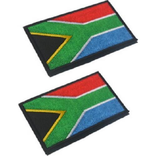 South Africa Embroidery Patches Magic Stickers Loops And Hook Flag of South Africa Patch Armband Cloth Patch Badges