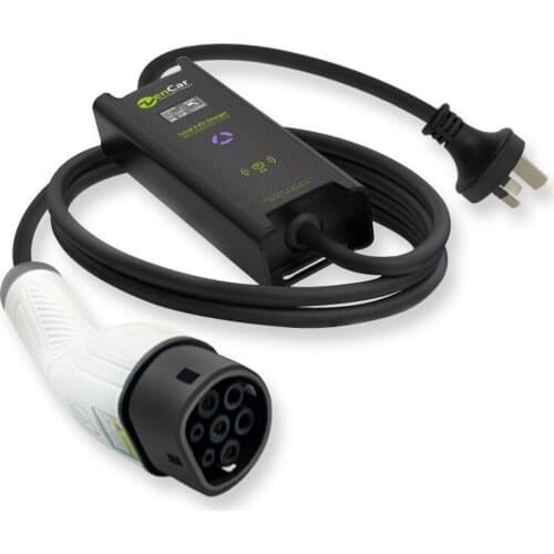 Zencar Type B DC 6mA 15A ev charger portable IEC 62752 with AU NZ plug