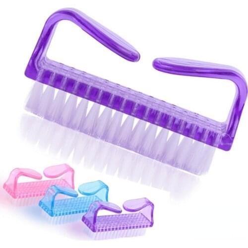 Cleaning Nail Brush Tools Big Size Manicure Brushes Nail Art Brush Clean Nails Care Soft Remove Dust