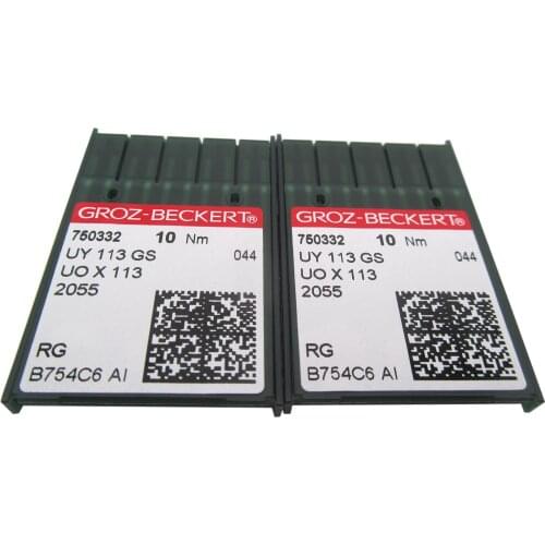 20PCS Groz-Beckert UOX113 UYX113GS Needles For Industrial Multi Needle Sewing