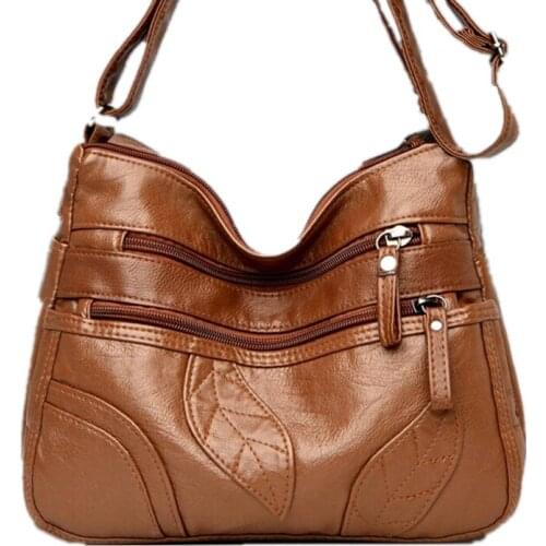 2021 Women Shoulder Bag Leather Luxury Handbags Womens Bags Designer Shoulder Crossbody Bag Female Fashion Female For Ladies