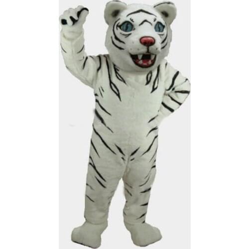 White Tiger Mascot Costume Suit Cosplay Party Game Fancy Dress Outfits Clothing Advertising Carnival Halloween Xmas Easter Adult