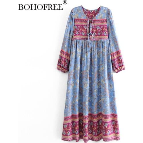 Открытые летние платья BOHOFREE China At AliExpress