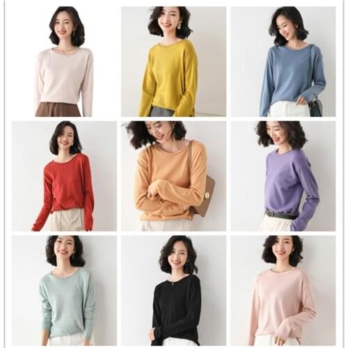 BRANDY&MANDY Women's Cashmere Pullovers