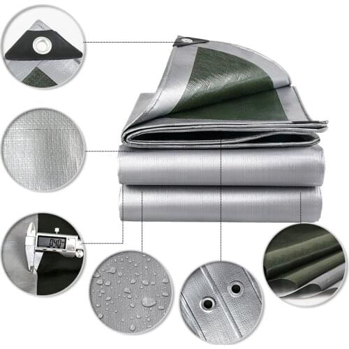 Cusomize 0.32mm Durable Rainproof Tarp Net Garden Courtyard Succulent Plants Cover Net Balcony Shading Net Gazebos Tarpaulin