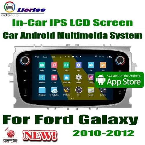 Carplayer Android System Core A53 PX5 7" HD IPS LCD Screen For Ford Galaxy 2010-2012 Radio Player GPS Navi Multimedia